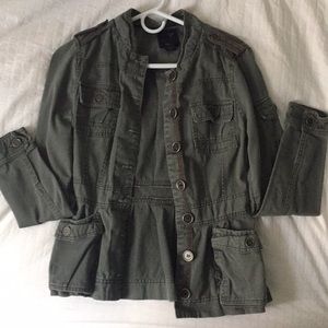 Army green jacket